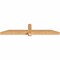 Ekena Millwork Eugene Smooth Timber Gable Bracket, Western Red Cedar, 60"W x 12"H x 3 1/2"D x 3 1/2"F, 5/12 Pitch GBW060X12X0404EUG00SWR - alternate 2